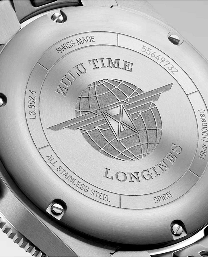 Часы Longines Spirit L3.802.4.93.6 — Швейцария, механические