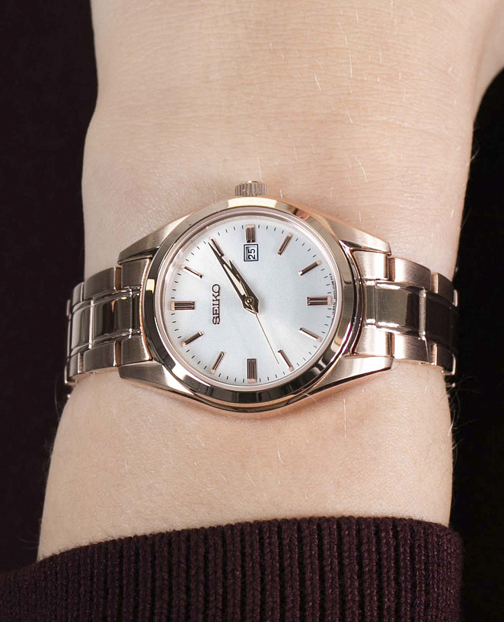 Часы Seiko Conceptual Series Dress SUR630P1 — кварцевые, металл сталь