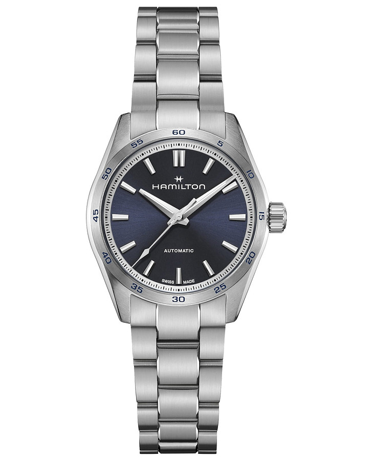 Часы Hamilton Jazzmaster Performer Auto H36115140 — мужские, синий