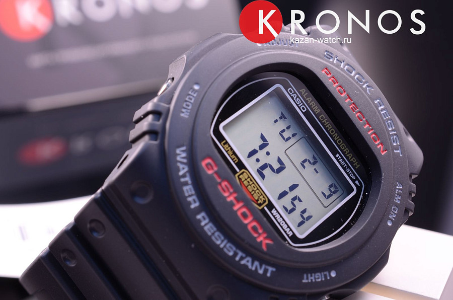 Часы Casio G-Shock DW-5750UE-1 — пластик, полимер
