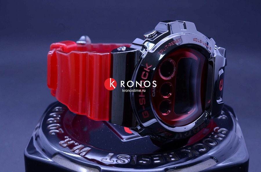 Часы Casio G-Shock GM-6900B-4ER — красный, пластик металл сталь