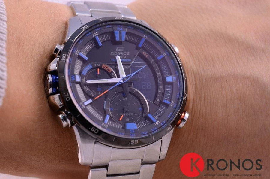 Часы Casio Edifice ERA-300DB-1A2 — Япония, кварцевые