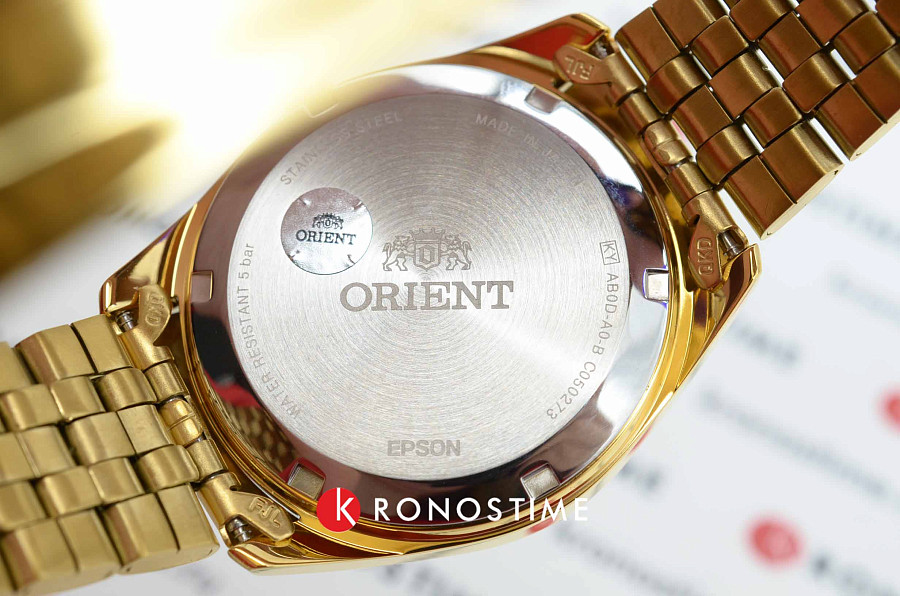 Часы Orient SAB0D004G — мужские, нержавеющая сталь