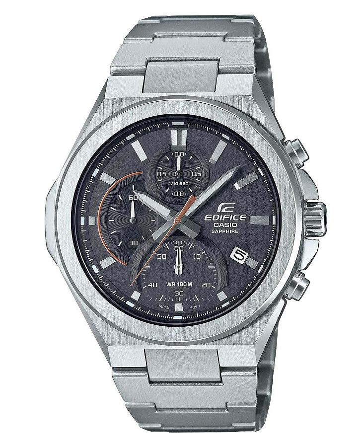 Часы Casio Edifice EFB-700D-8A — мужские, серый