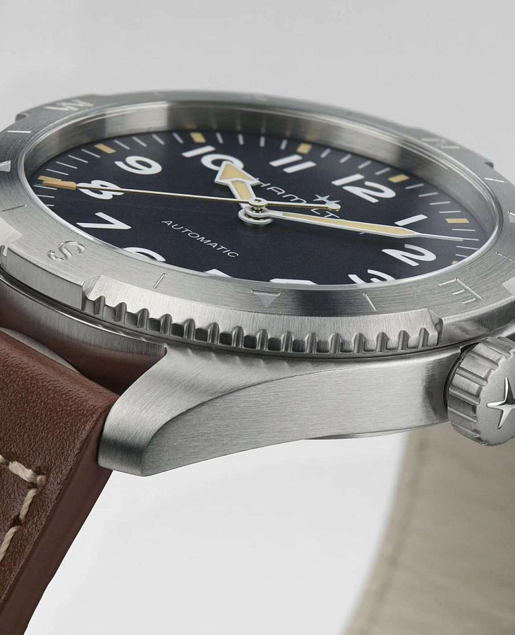 Часы Hamilton Khaki Field Expedition Auto H70315540 — белый, сталь