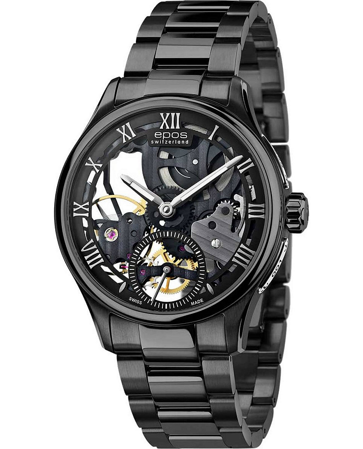 Часы Epos Originale 3500.169.25.25.35 — мужские, черный