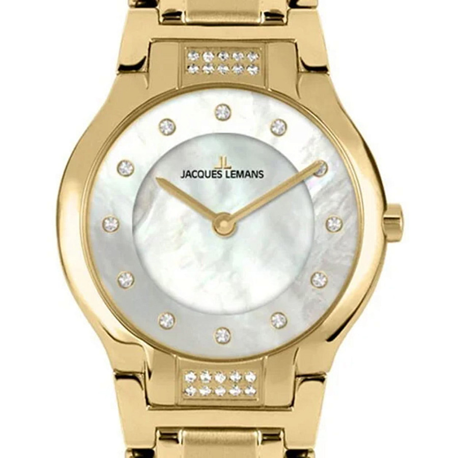 Часы Jacques Lemans Florence 1-2168F — кварцевые, сталь металл