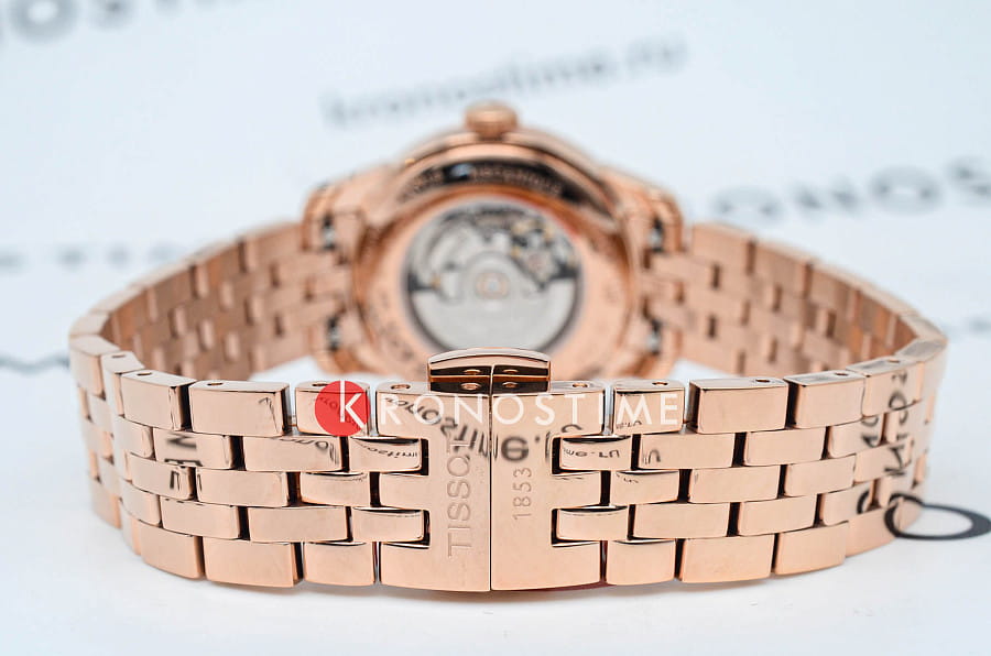 Часы Tissot T-Classic Le Locle T006.207.33.096.00 — нержавеющая сталь с pvd-покрытием, женские