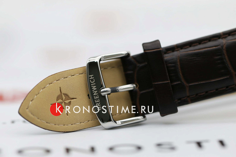Часы Greenwich Moon Walker GW 058.12.34 — кожаный, мужские