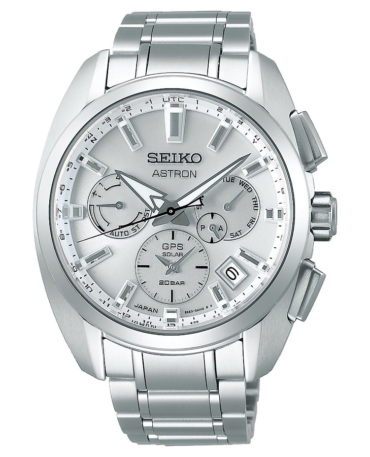 Часы Seiko Astron SSH063J1 — мужские, серебристый