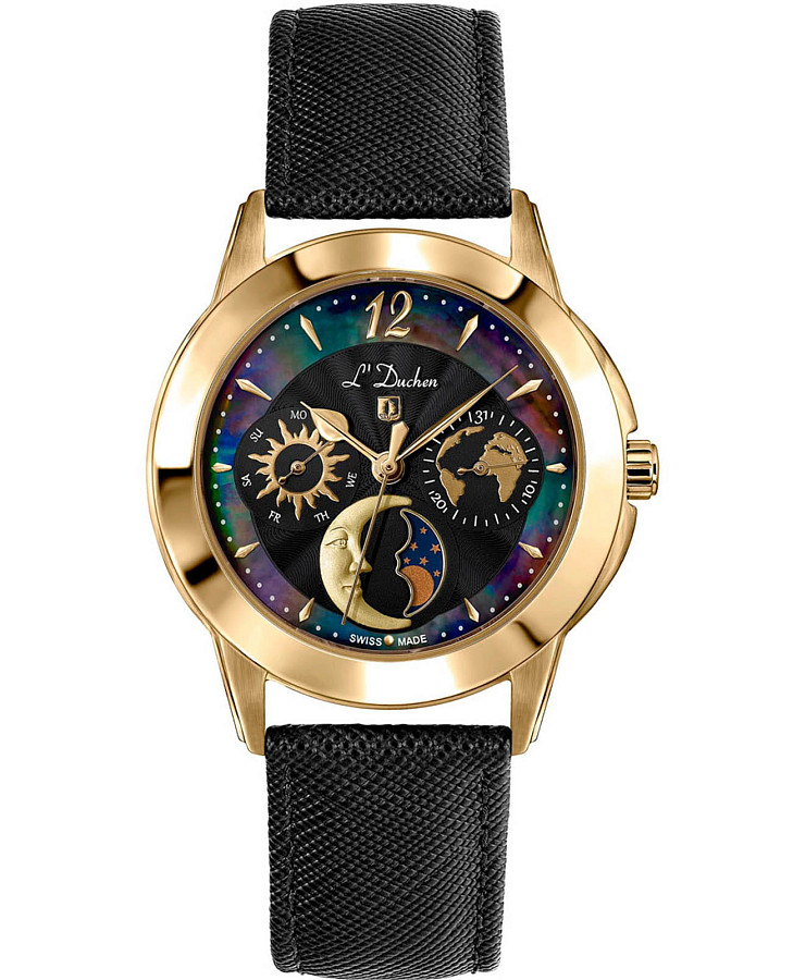 Часы L'Duchen Celeste D 777.21.31 — женские, черный