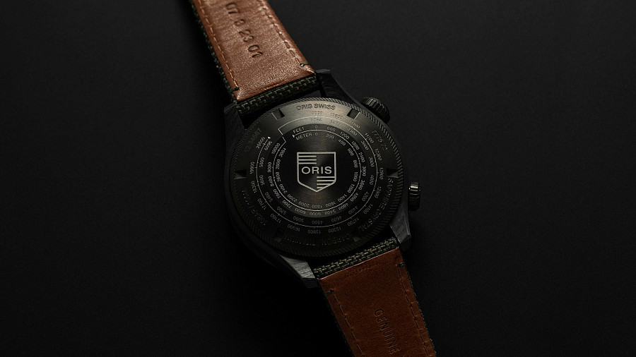 Часы Oris Propilot Altimer 01 793 7775 8734-Set — тканевый, мужские