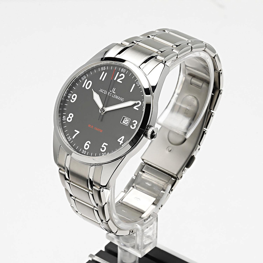 Часы Jacques Lemans Classsic 1-2002Q — кварцевые, сталь металл
