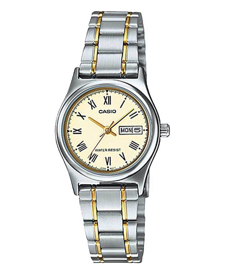 Часы Casio Collection LTP-V006SG-9B — женские, шампань