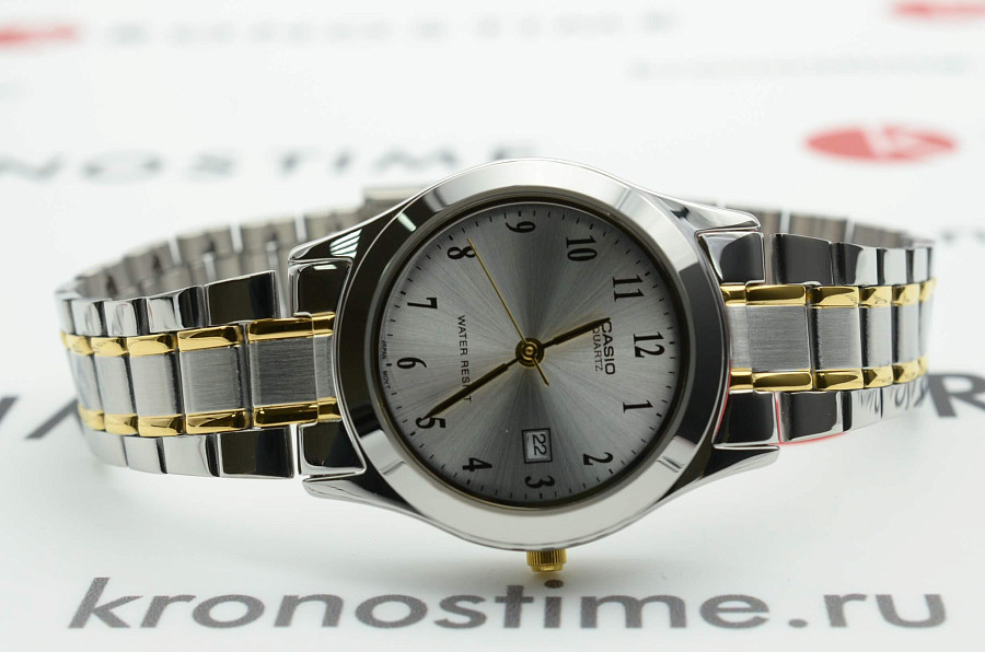 Часы Casio Collection LTP-1264PG-7B — сталь с ip покрытием, женские
