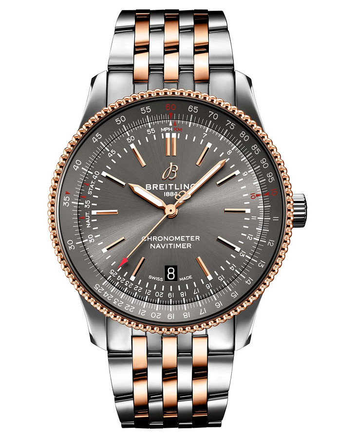 Часы Breitling Navitimer Automatic 41 U17326121M1U1 — мужские, антрацитовый