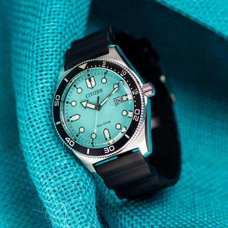 Часы Citizen Eco-Drive AW1760-14X — мужские, каучук