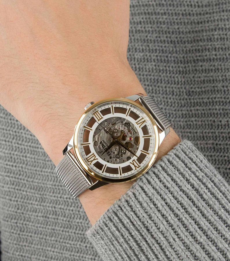 Часы Festina Automatic F20537/1 — мужские, серебристый