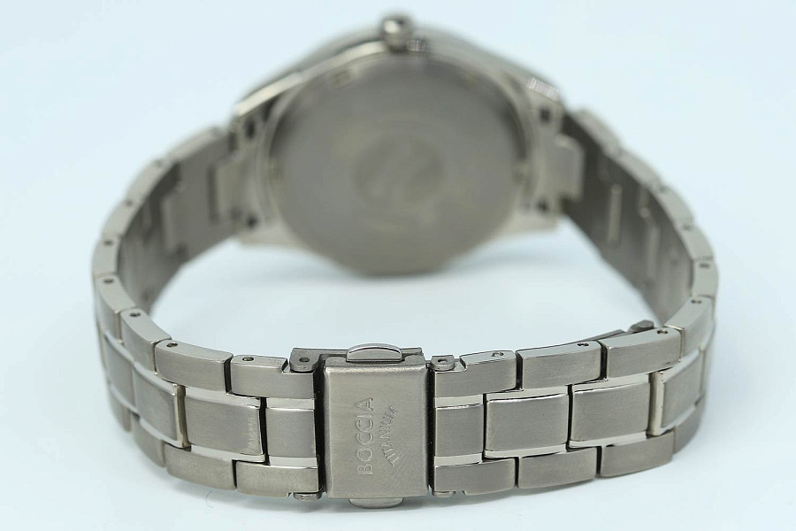 Часы Boccia Titanium 3317-01 — титановый, мужские