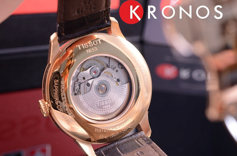 Часы Tissot Chemin des Tourelles Powermatic 80 T099.407.36.038.00 — механические, Швейцария, мужские