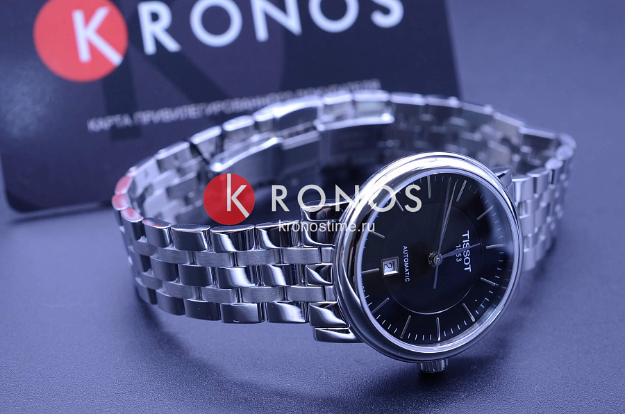 Часы Tissot Carson Automatic Lady T122.207.11.051.00 — артикул T1222071105100