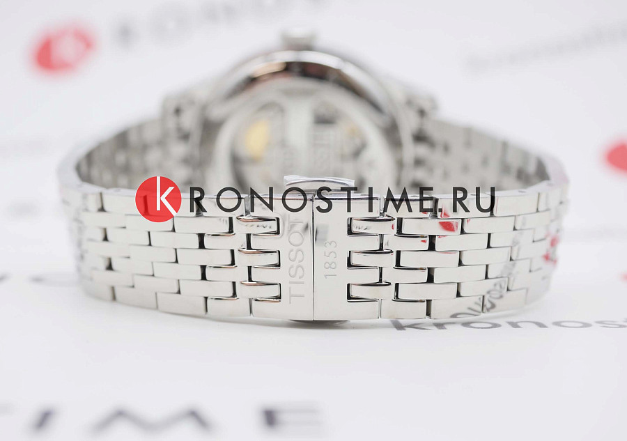 Часы Tissot Le Locle Powermatic 20th Anniversary 80 T006.407.11.033.03 — мужские, серебристый