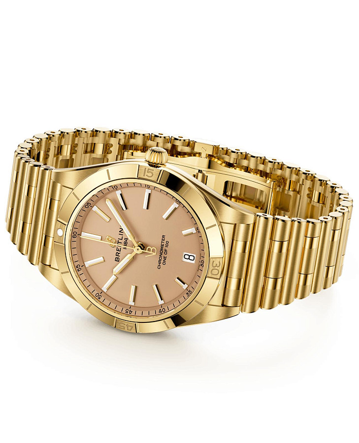 Часы Breitling Chronomat Automatic 36 Victoria Beckham K103801A1A1K1 — золото металл, Швейцария