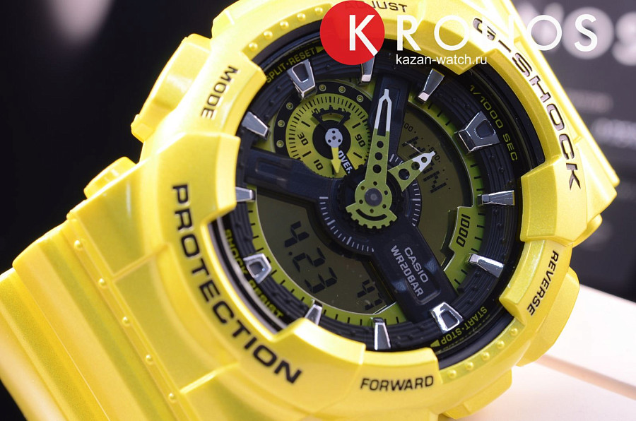 Часы Casio G-Shock GA-110NM-9A — электронные, пластик