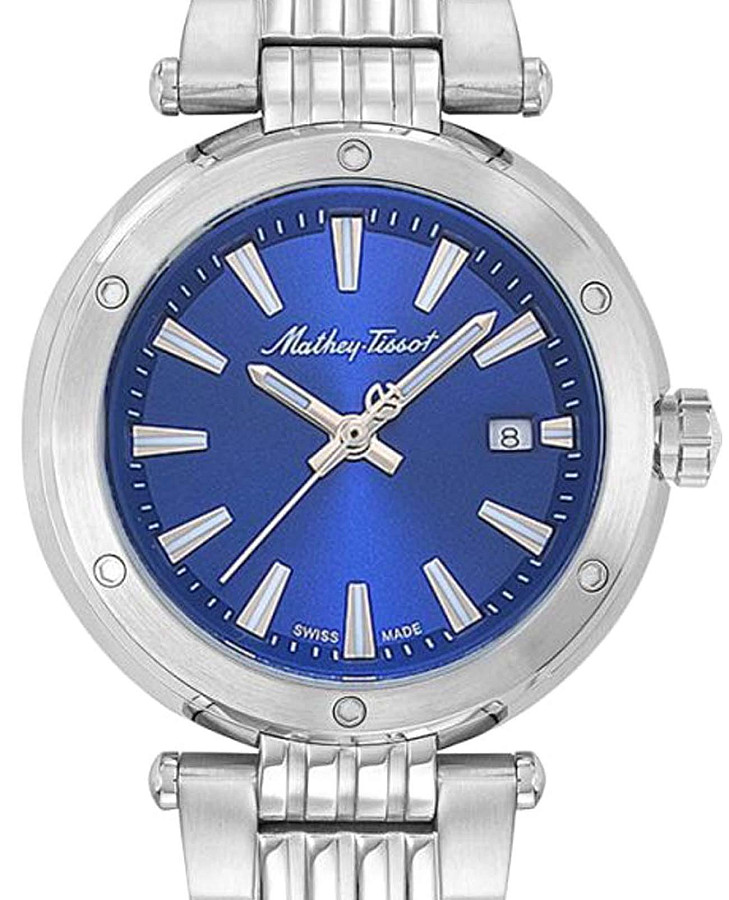 Часы Mathey-Tissot Neptune H912ABU — кварцевые, металл сталь
