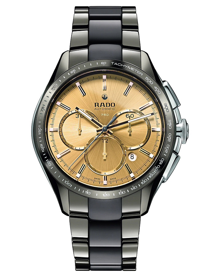 Часы Rado HyperChrome Automatic Chronograph R32120697 — мужские, серый