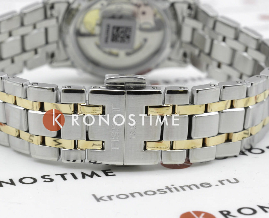 Часы Tissot Chemin des Tourelles Powermatic 80 T139.207.22.038.00 — двухцветный, сталь металл