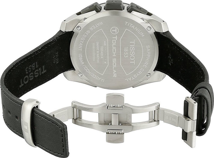 Часы Tissot T-Touch Expert Solar T091.420.46.051.00 — металл титан, Швейцария