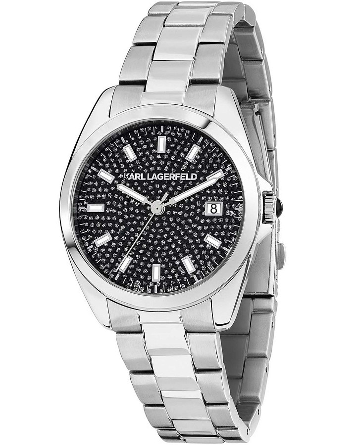 Часы Karl Lagerfeld Round Essentials R0553101508 — женские, черный