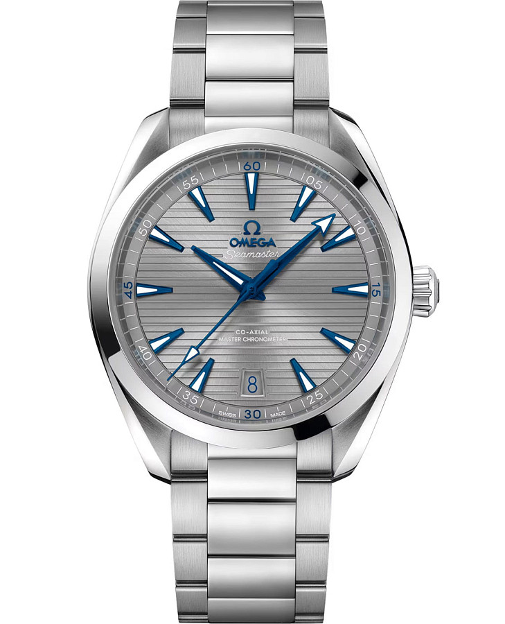 Часы Omega Seamaster Aqua Terra 220.10.41.21.06.001 — мужские, серебристый