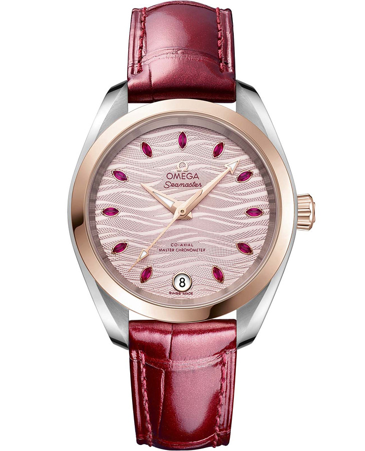 Часы Omega Seamaster Aqua Terra 220.23.34.20.60.001 — женские, розовый