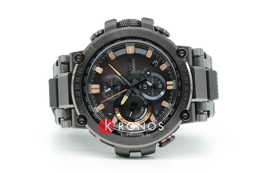 Часы Casio G-Shock Premium MTG-B1000TJ-1A — электронные, сталь металл карбон пластик
