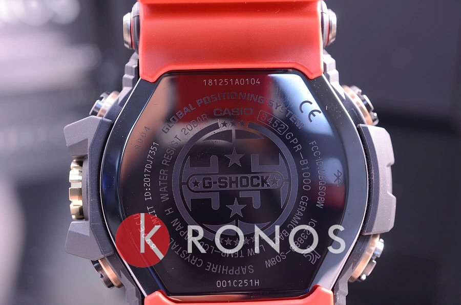 Часы Casio G-Shock GPR-B1000TF-1 — электронные, Япония, мужские