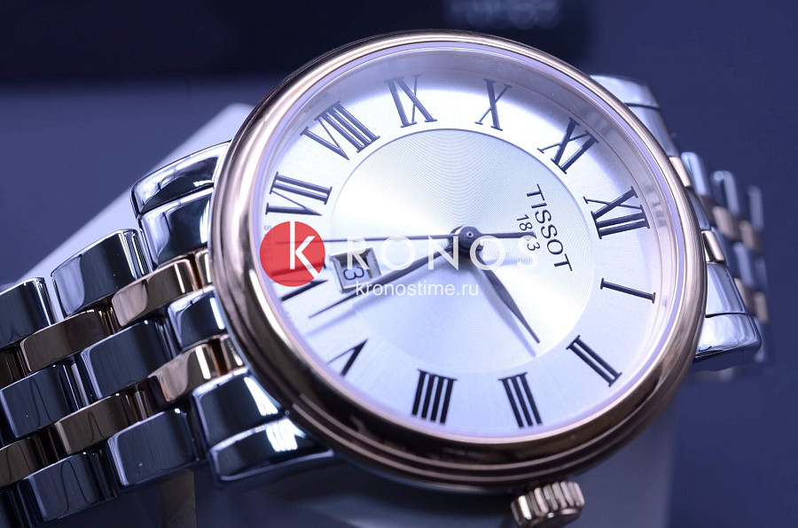 Часы Tissot Carson Premium Lady T122.210.22.033.01 — серебристый, сталь металл