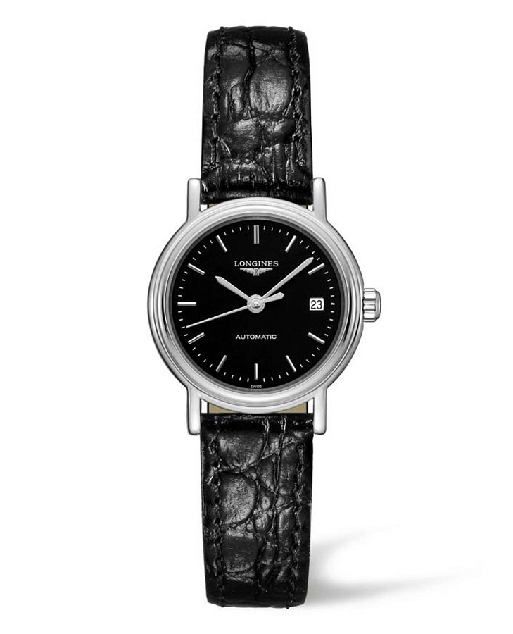 Часы Longines Presence L4.321.4.52.2 — женские, черный