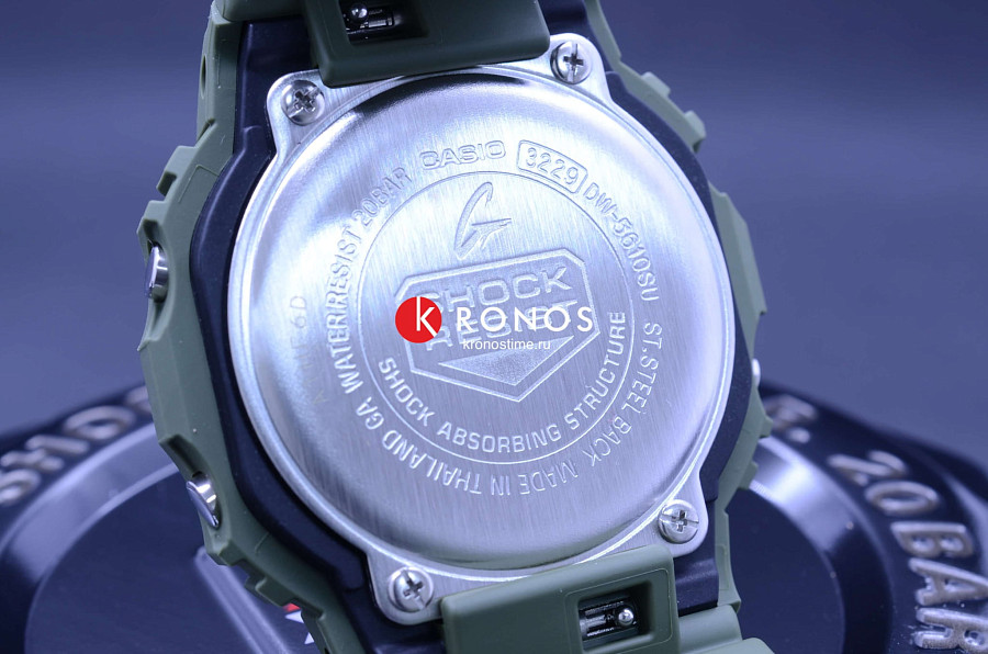 Часы Casio G-Shock DW-5610SU-3DR (DW-5610SU-3E) — черный, Япония