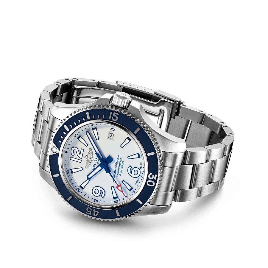 Часы Breitling Superocean Automatic 42 A17366D81A1A1 — сталь металл, Швейцария