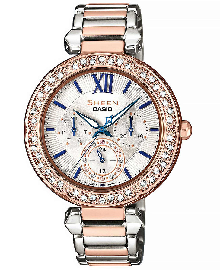 Часы Casio Sheen SHE-3061SPG-7BUER — женские, шампань