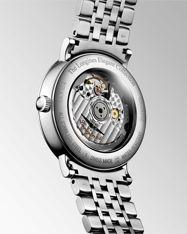 Часы Longines Elegant Collection L4.910.4.11.6 — механические, сталь металл