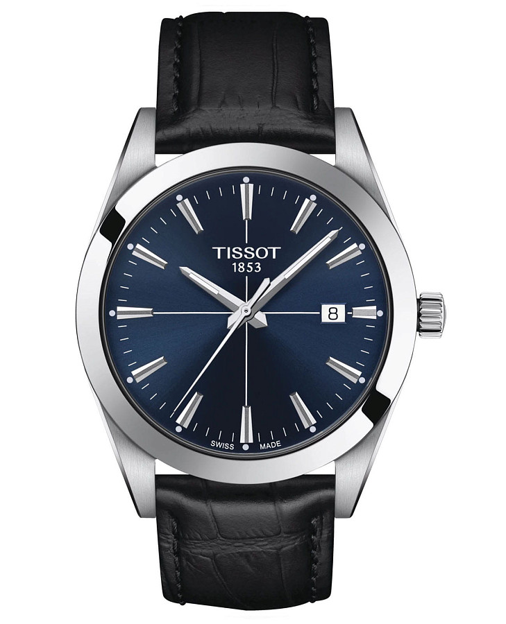 Часы Tissot Gentleman T127.410.16.041.01 — мужские, синий