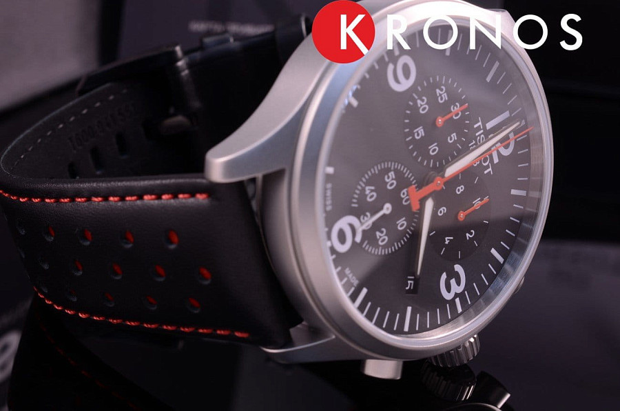 Часы Tissot Chrono XL T116.617.16.057.02 — кварцевые, сталь