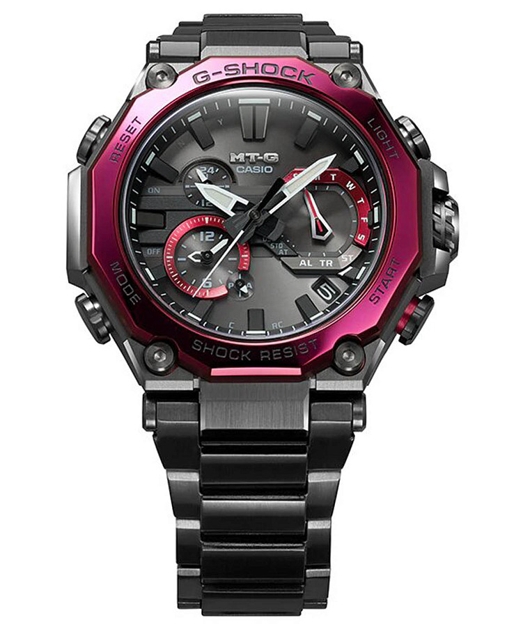 Часы Casio G-Shock Premium MTG-B2000BD-1A4 — мужские, сталь + полимер