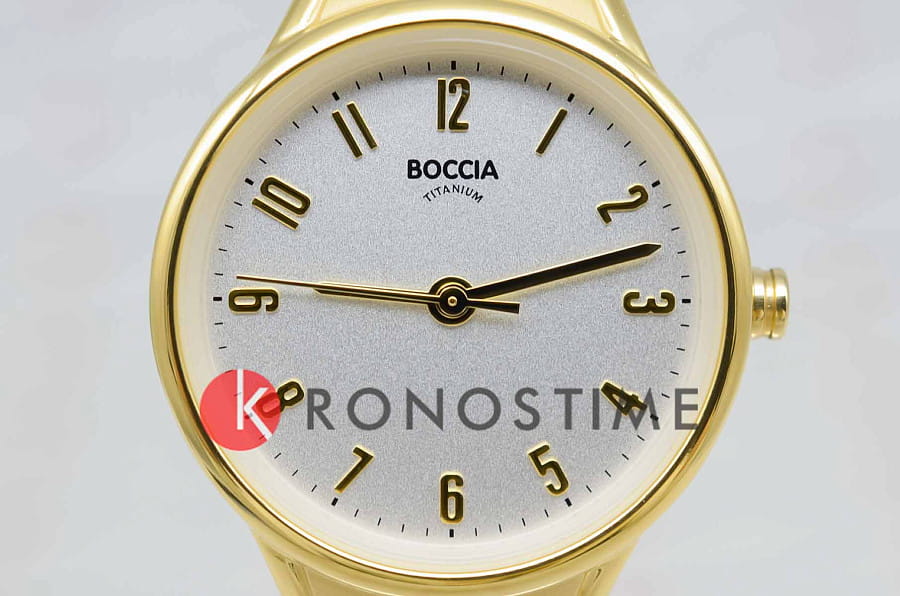 Часы Boccia Titanium 3319-03 — металл титан, Германия