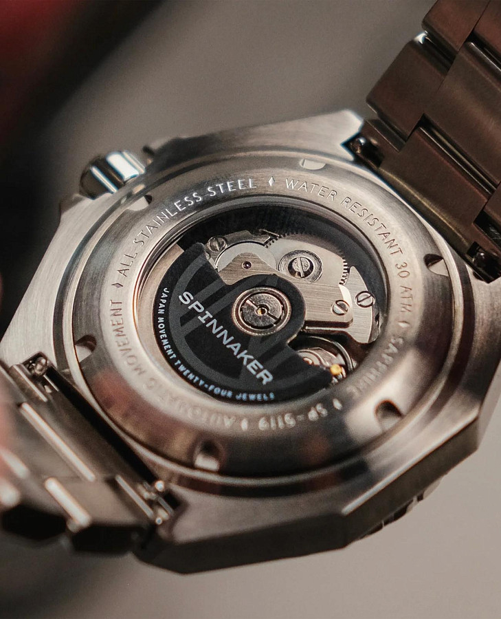 Часы Spinnaker Dumas GMT SP-5119-11 — сталь металл, Англия