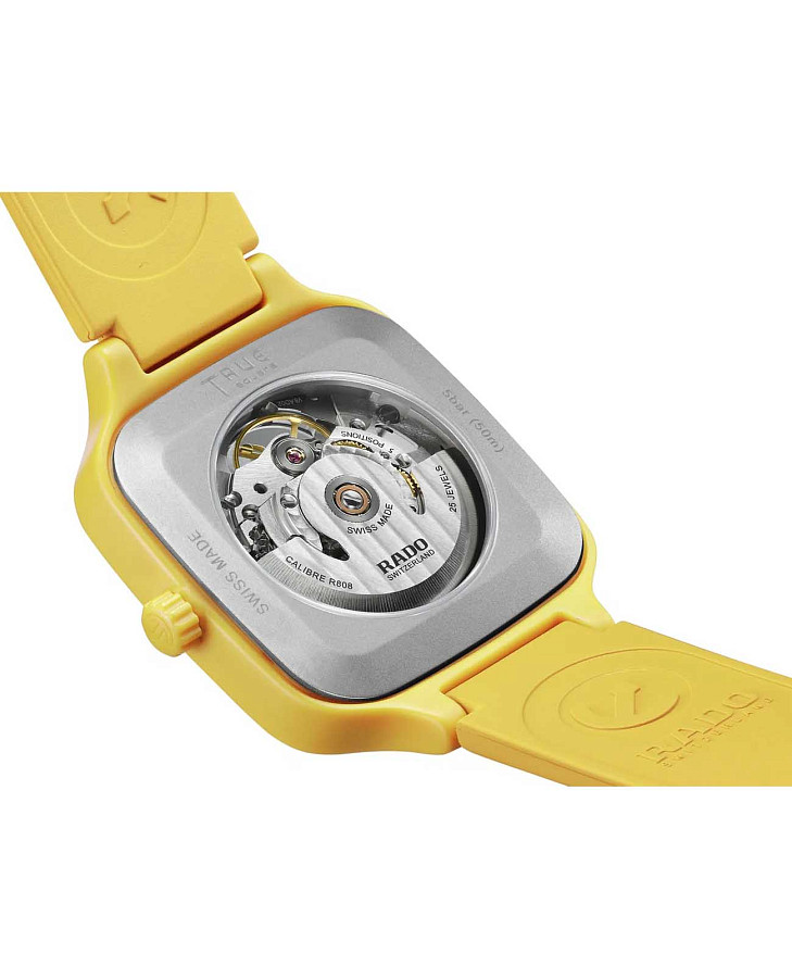Часы Rado True Square Automatic Skeleton R27177255 — керамика, Швейцария