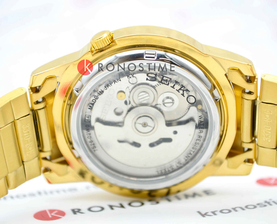 Часы Seiko 5 Regular SNKK22K1 — мужские, сталь c pvd покрытием